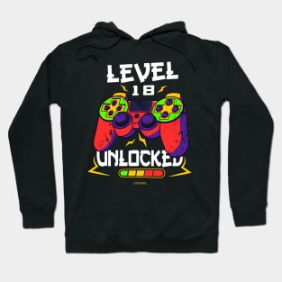 level 18 unlocked Hoodie